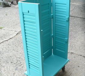 upcycled utility cart, painted furniture, repurposing upcycling