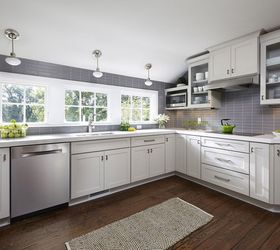 historic guest cottage is renewed as grandmother s home, home improvement, kitchen backsplash, kitchen cabinets, kitchen design