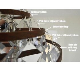 the sunshower chandelier, bedroom ideas, diy, how to, lighting