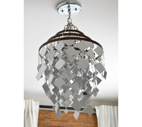 the sunshower chandelier, bedroom ideas, diy, how to, lighting