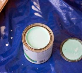 thrift store makeover broken to beautiful mint dresser, painted furniture