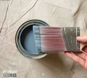 outdated dresser set gets french country makeover, painted furniture