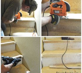project of the day stair remodel part 2, flooring, hardwood floors, home improvement, stairs