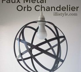 diy embroidery hoop chandelier, diy, lighting