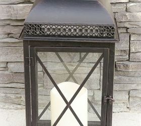 turn a basic lantern into a gorgeous outdoor fall d cor accessory, seasonal holiday decor