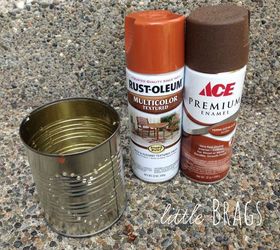 rusty tim can lanterns, container gardening, crafts, gardening
