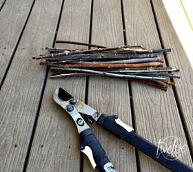 make your own fall twig wreath, crafts, seasonal holiday decor, wreaths