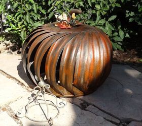 cinderella pumpkin carriage, diy, outdoor living, repurposing upcycling