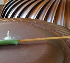 repurposed roof wind turbines again, crafts, halloween decorations, repurposing upcycling, roofing, seasonal holiday decor
