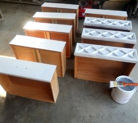 mid century modern dresser redo, painted furniture