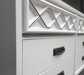 mid century modern dresser redo, painted furniture