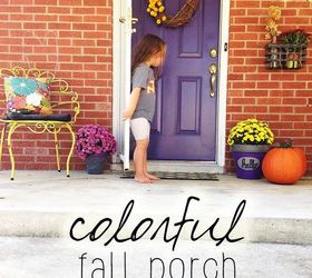 fall front door makeover, curb appeal, doors, seasonal holiday decor