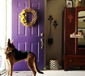 fall front door makeover, curb appeal, doors, seasonal holiday decor