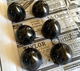 diy fall acorns using plasinc eggs, crafts, repurposing upcycling, seasonal holiday decor