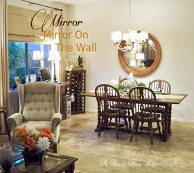 maybe a pretty mirror isn t enough, home decor, living room ideas