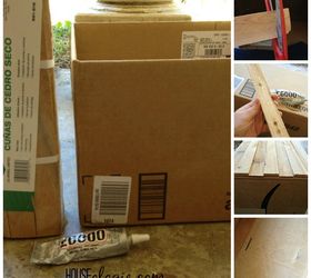 diy copper wood planter, container gardening, crafts, gardening