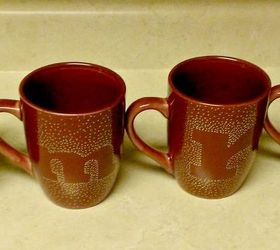 diy sharpie mugs using dollar store mugs, crafts