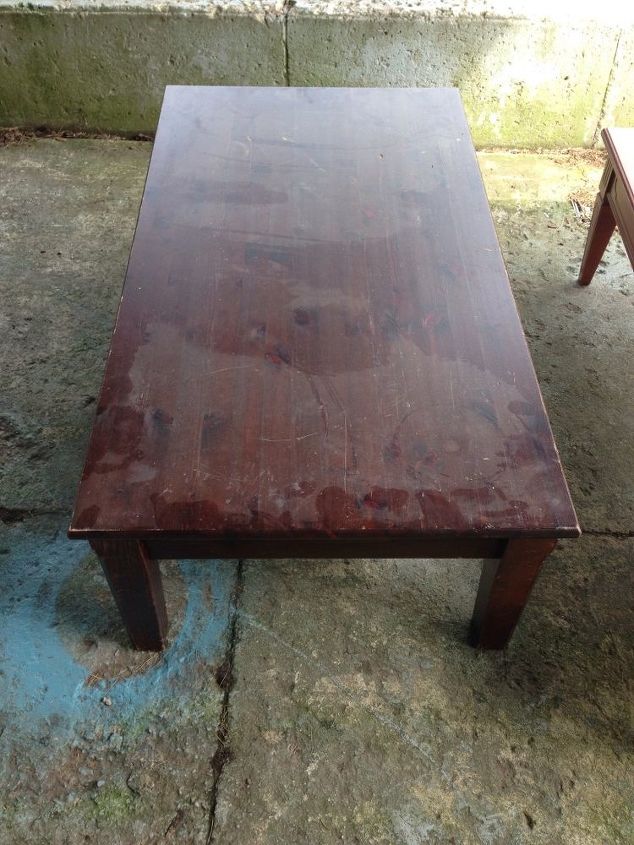from dump to divine with unicorn spit, painted furniture, Before