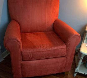 from gross to grand arm chair makeover, painted furniture, repurposing upcycling, reupholster