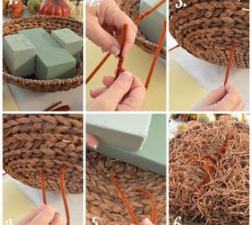 how to create a fall arrangement, how to, seasonal holiday decor