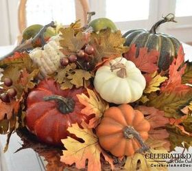how to create a fall arrangement, how to, seasonal holiday decor