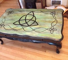 she was beaten but came back more beautiful than ever, painted furniture