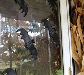 transitioning a porch from fall to halloween, halloween decorations, seasonal holiday decor