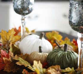 diy velvet pumpkins, crafts, seasonal holiday decor