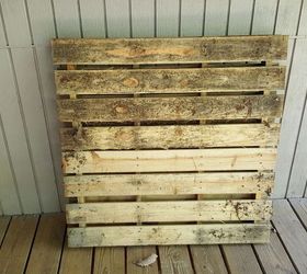 pallet sign and garden planter all in one, crafts, gardening, pallet, repurposing upcycling