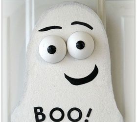 my friend the ghost, crafts, halloween decorations, how to, seasonal holiday decor