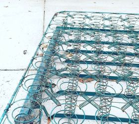 vintage boxsprings to wall art, crafts, diy, home decor, repurposing upcycling, wall decor