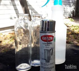 diy mercury glass, crafts