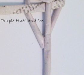 recycled newspaper woven flower, crafts, repurposing upcycling