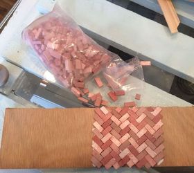holiday elf door, christmas decorations, crafts, seasonal holiday decor, Tiny bricks item 2070 glued to a porch base