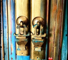 go bold, painted furniture