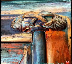 go bold, painted furniture