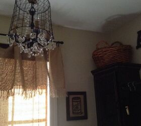 diy basket chandelier, crafts, lighting, repurposing upcycling