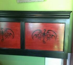 unicorn spitwhisperer spitchallenge, painted furniture
