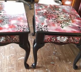unicorn spitwhisperer spitchallenge, painted furniture