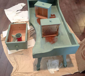 cobblers bench, painted furniture, repurposing upcycling