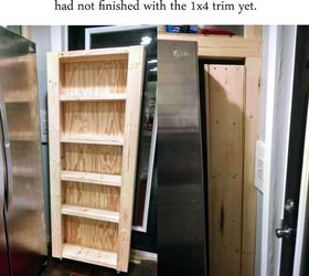how to build your own rolling pantry, closet, diy, kitchen design, woodworking projects