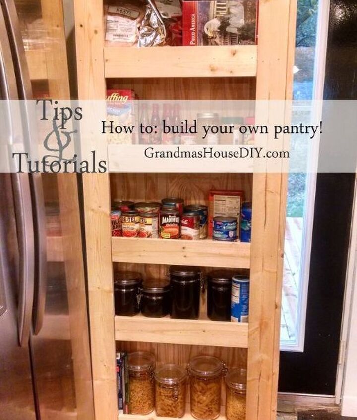 How to Build Your Own Rolling Pantry! Hometalk