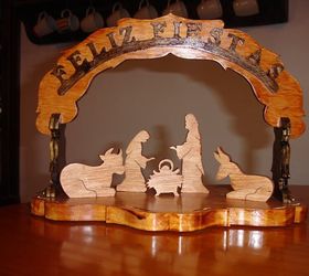 christmas is coming, christmas decorations, crafts, repurposing upcycling, seasonal holiday decor, woodworking projects