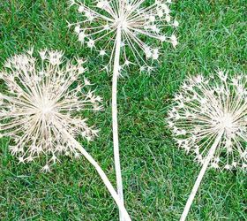 how to create gorgeous metallic painted dried giant allium flowers, crafts, how to