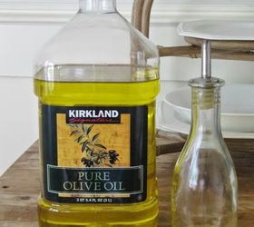 whiskey oil bottle, repurposing upcycling