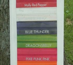 recreating the lady in red, painted furniture, repurposing upcycling, Unicorn SPiT Stain Chart