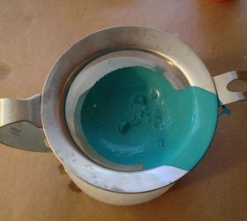 spray it pretty a thomasville steal in teal, painted furniture