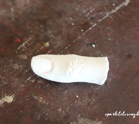 spooky finger specimens, crafts, halloween decorations