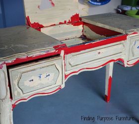 spray it pretty the updated vanity, painted furniture