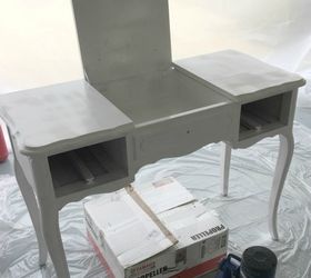 spray it pretty the updated vanity, painted furniture